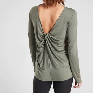 NWOT Athleta Waterfall Top